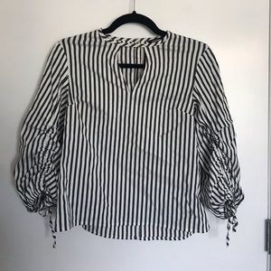 Express striped blouse
